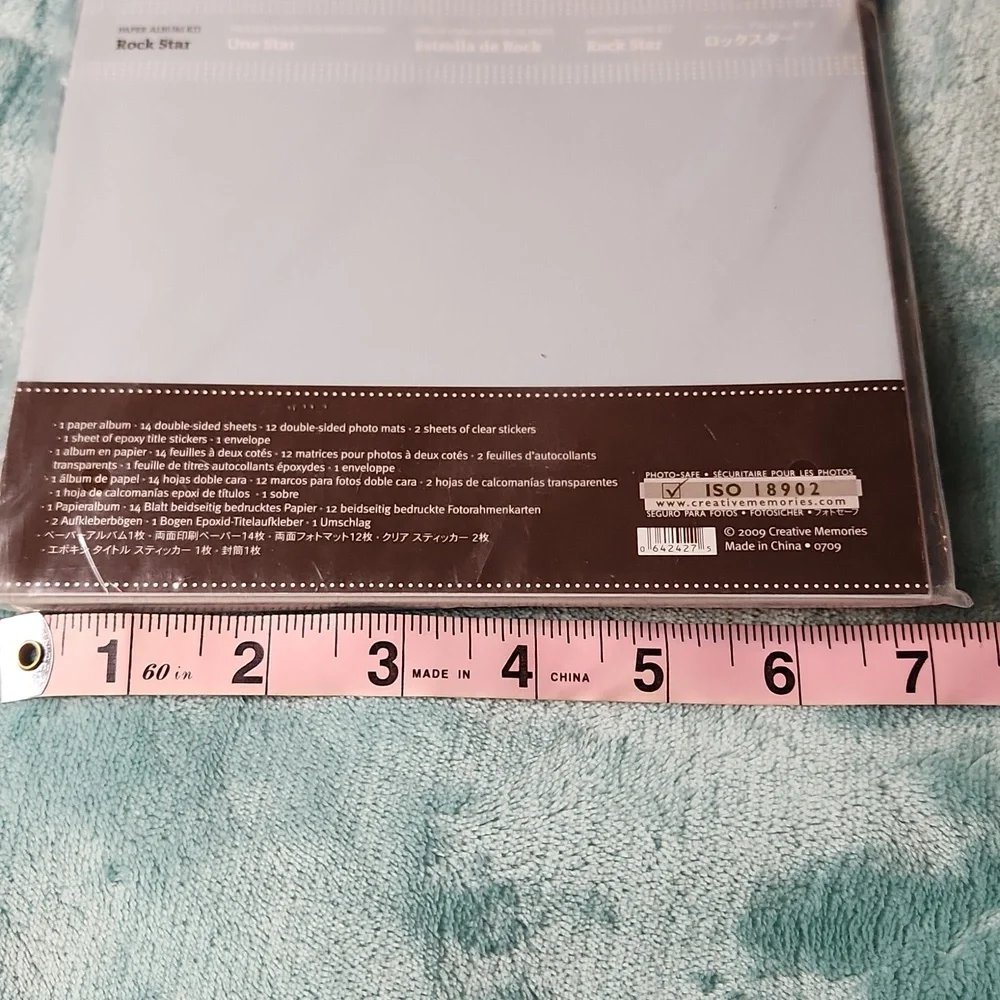 Creative Memories Rock Star Paper Album Kit